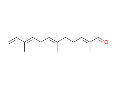 (E,E,E)-2,6,10-trimethyl-2,6,9,11-dodecatetraenal