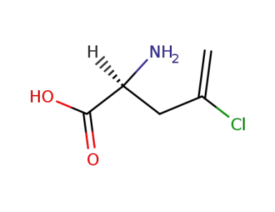 L-2-amino-4-chloro-4-pentenoic acid