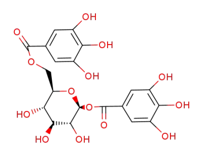 1,6-di-O-galloyl-β-D-glucopyranose