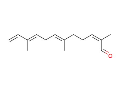(2<i>Z</i>,6<i>E</i>,9<i>E</i>)-2,6,10-trimethyl-dodeca-2,6,9,11-tetraenal