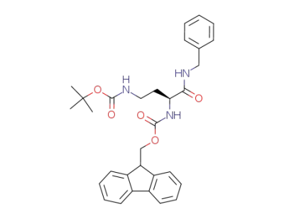 (9H-fluoren-9-yl)methyl tert-butyl (4-(benzylamino)-4-oxobutane-1,3-diyl)(S)-dicarbamate